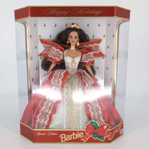 Happy Holidays 1997 Special Edition Mattel Barbie Doll 17832 - NRFB / NIB - Picture 1 of 15